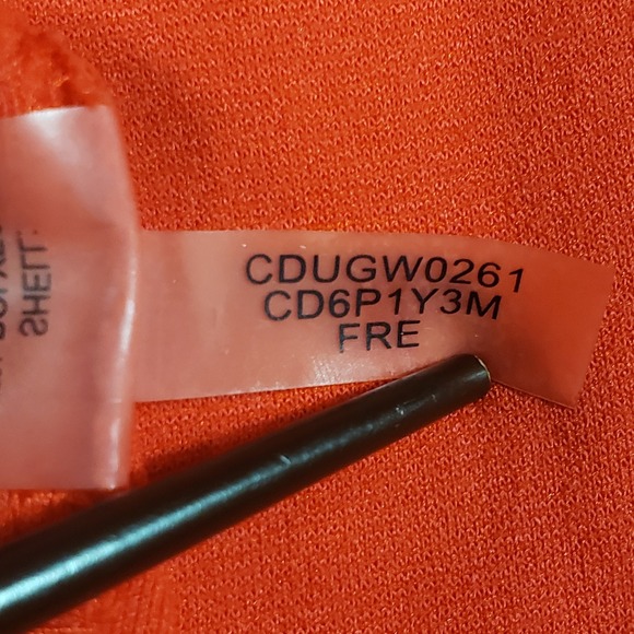 Calvin Klein Womens Dress Grommet Neck Sheath 10 Red Sleeveless Workwear Chic - Picture 9 of 12